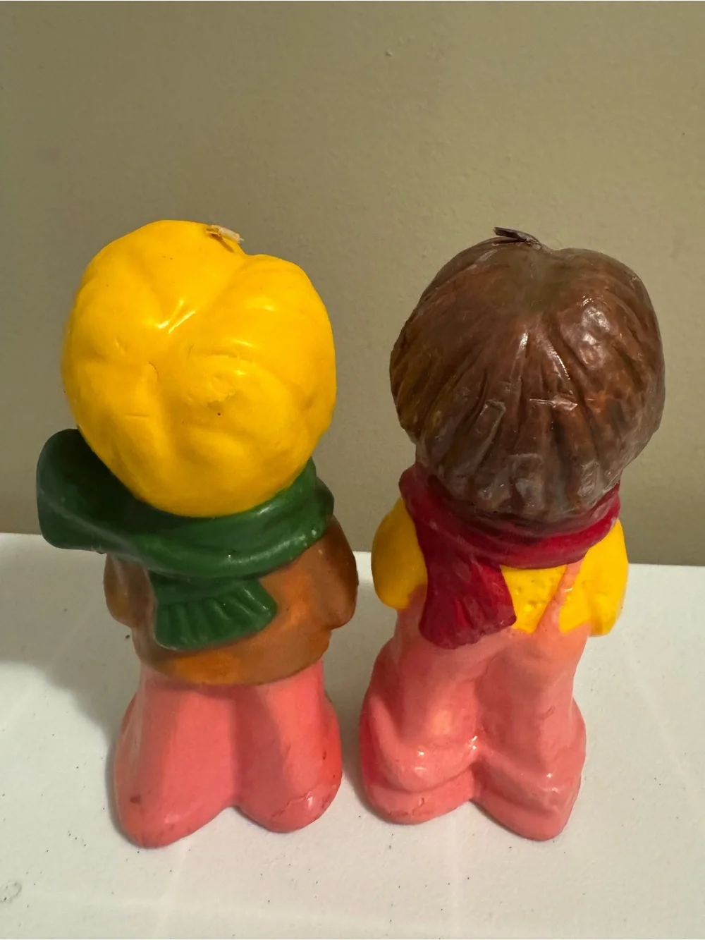 Vintage Christmas Festive Decorative Caroler Candles
